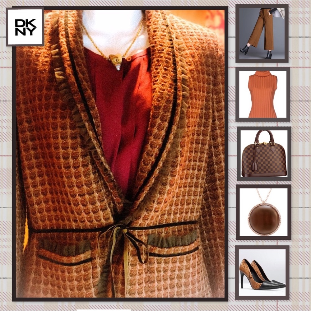 Cozy DKNY Wool Blazer